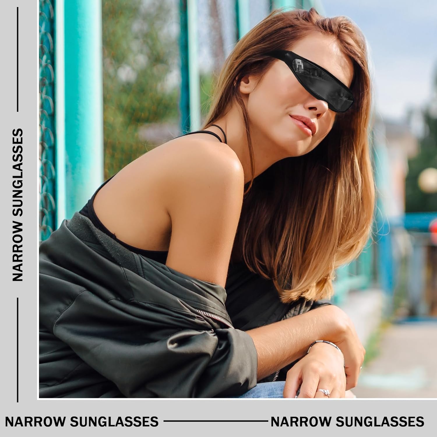 12 Pairs 80s Futuristic Narrow Cyber Visor Sunglasses Futuristic Shield Sunglasses Glasses Accessories for Costume Cosplay - Image 7