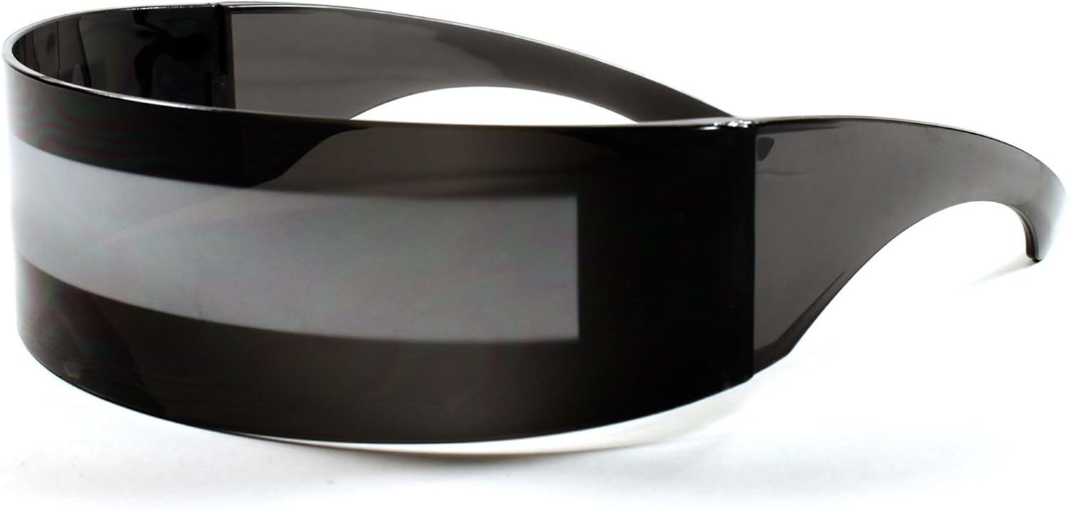 Anime Cosplay Robot Party Costume Futuristic Novelty Lens Sun Glasses