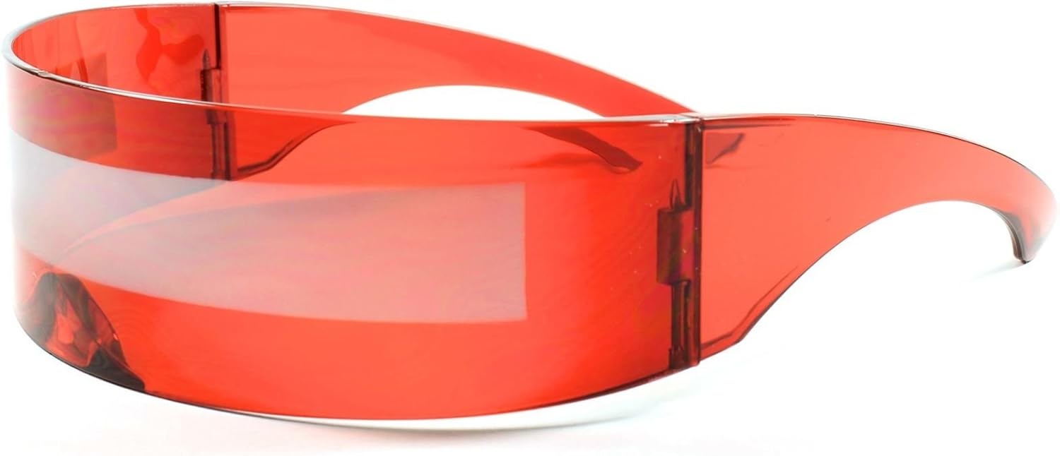 Anime Cosplay Robot Party Costume Futuristic Novelty Lens Sun Glasses - Image 3
