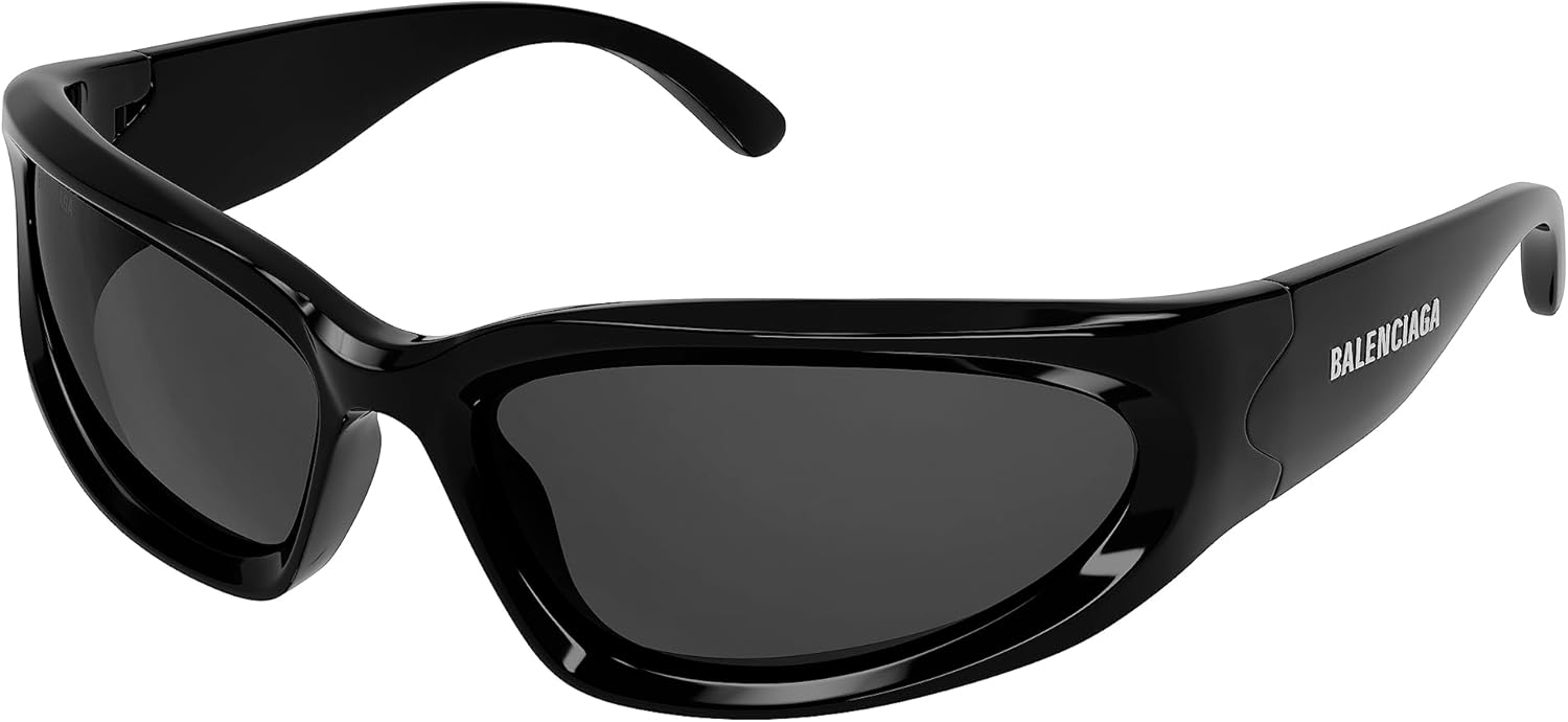 Balenciaga BB0157S Black/Grey 65/17/125 men Sunglasses