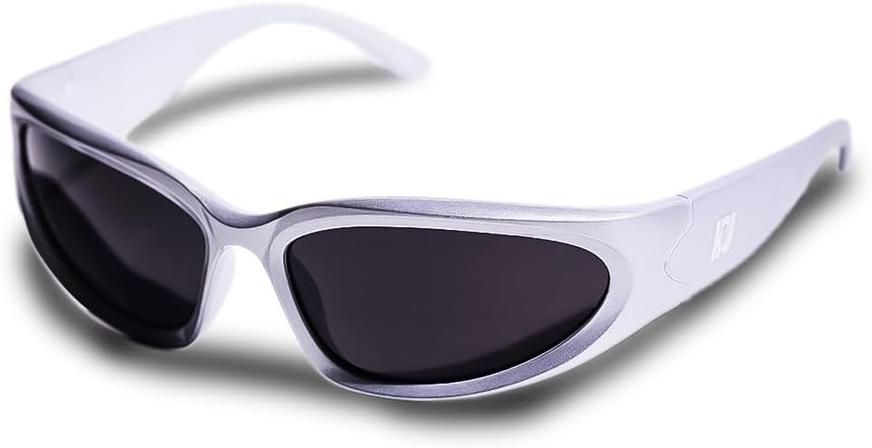 Hero and Villain Y2K Wrap Around Retro Fashion Sunglasses Aesthetic Eyewear Sports Vintage Trendy Shades Accessory Men Women - Image 5