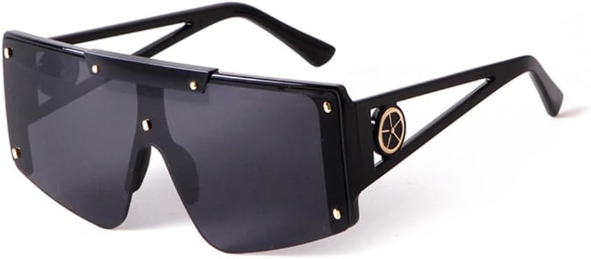 VFDHN One Piece Oversized Sunglasses Women Men Retro Futuristic Large Sun Glasses - Image 10